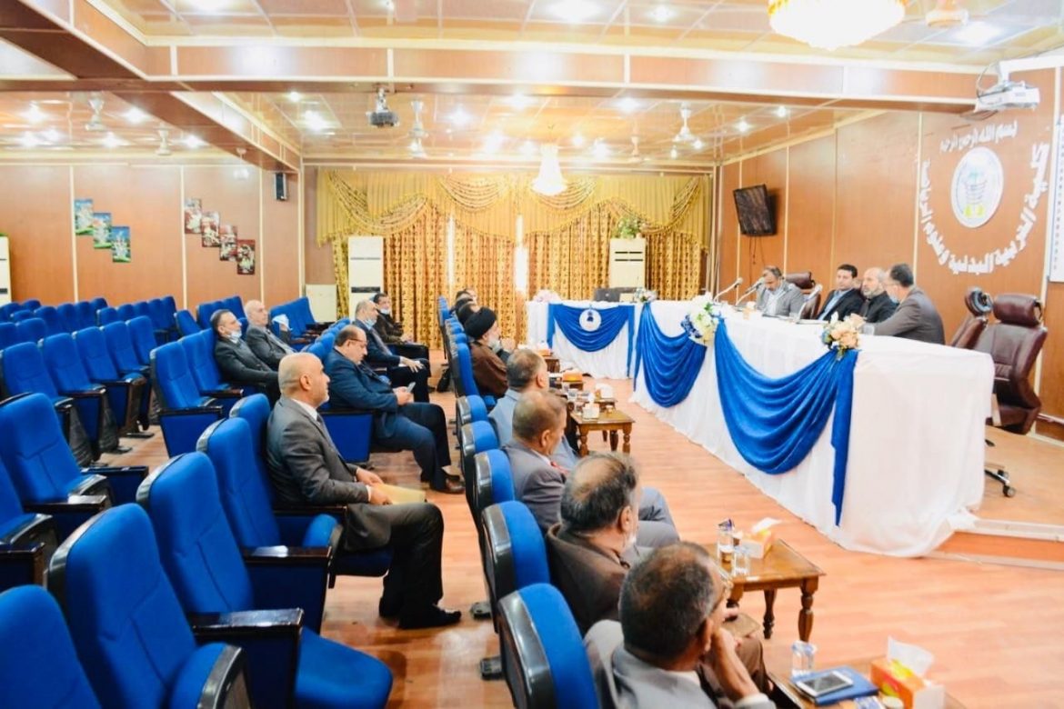 مجلس جامعة ميسان يستضيف اعضاء مجلس النواب العراقي الممثلين عن محافظة ميسان