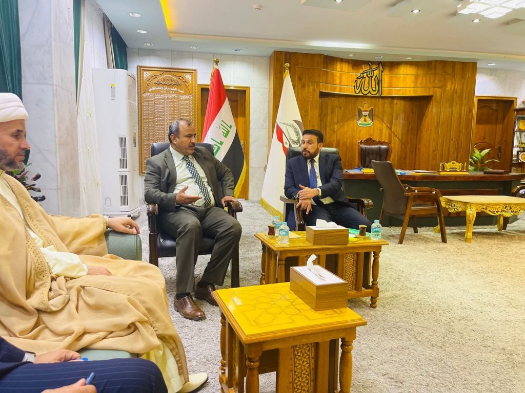The President of the University of Maysan visits the Governor of Maysan and discusses with him ways to advance the scientific reality of the academic institution.