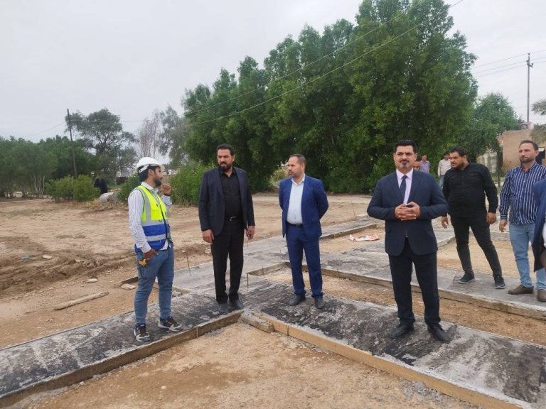 Visit of the Deputy Governor of Maysan and the Assistant Governor of Maysan for Technical and Engineering Affairs to the College of Agriculture