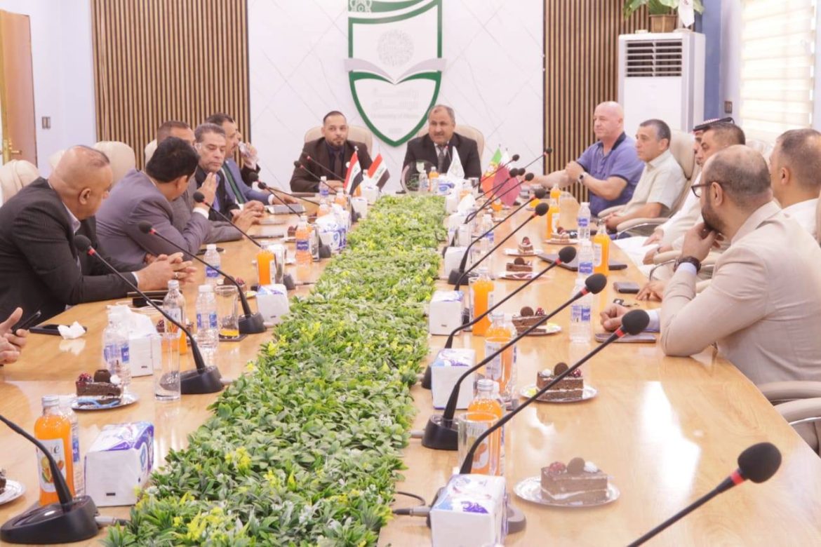 *وفدٌ من جمهورية البرتغال يزور جامعة ميسان ويتطلع لبناء شراكات مستقبلية في المجالات العلمية والبحثية*