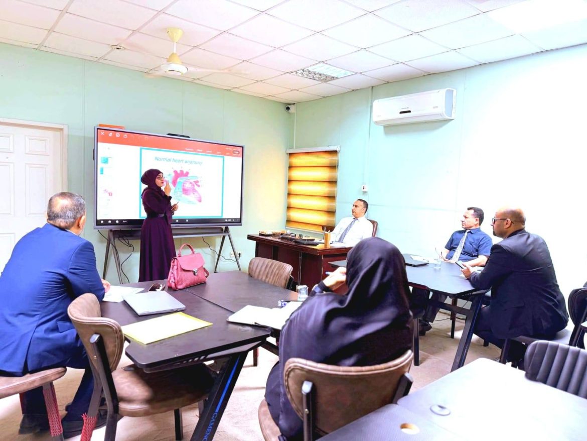 مشاركة تدريسي من كلية التربية الاساسية في اجتماع لجنة اختبار صلاحية التدريس في كلية الطب – جامعة ميسان ..