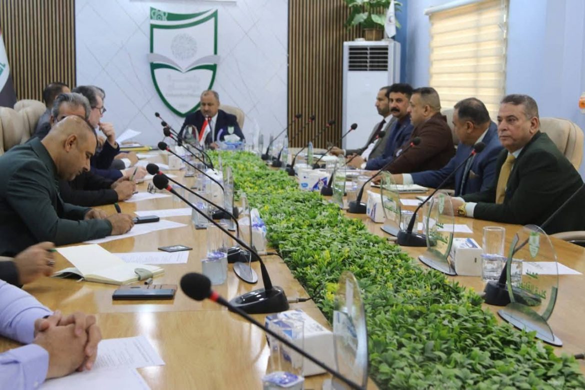 *مجلس جامعة ميسان يعقد جلسته الثانية عشر للدراسات الصباحية ويوجه بتعليمات مركزية*