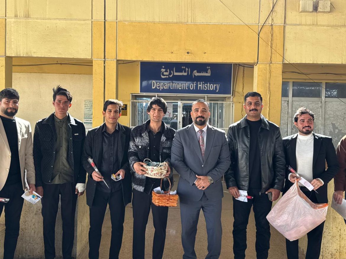 قسم التاريخ يقيم نشاطًا دينيًا ثقافيًا بمناسبة ولادات الأقمار الشعبانية