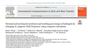 مشاركة تدريسي في كلية الهندسة في نشر بحث علمي ضمن مستوعبات سكوبس