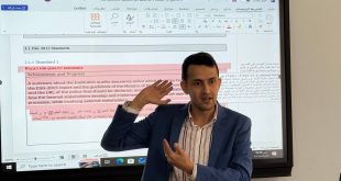 ورشة عمل في كلية الهندسة حول متطلبات مؤشر الأداء الأكاديمي (ESG 2015)