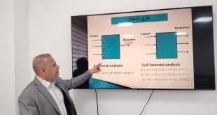 دورة حضورية في كلية الهندسة حول دراسة وآثار الاحتمالات في العلوم الهندسية وبرنامج MINITAB