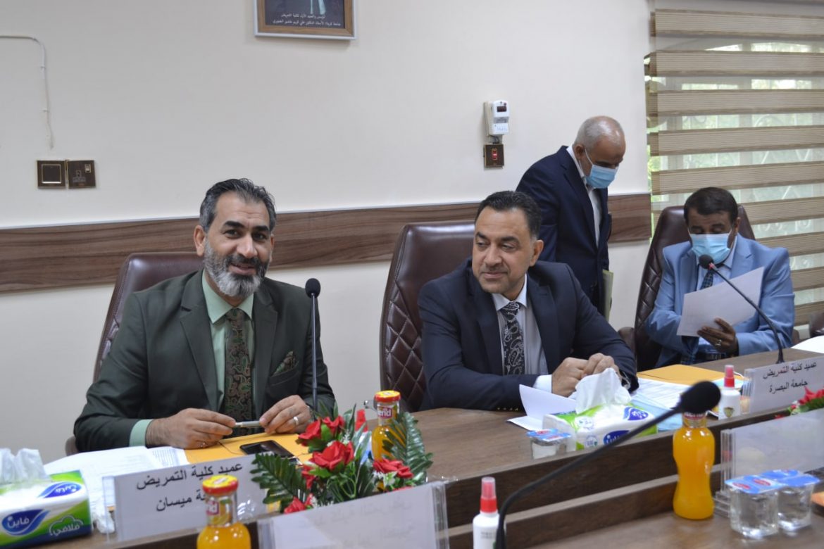 عميد كلية التمريض يشارك في عقد أجتماع لجنة عمداء كليات التمريض في العراق