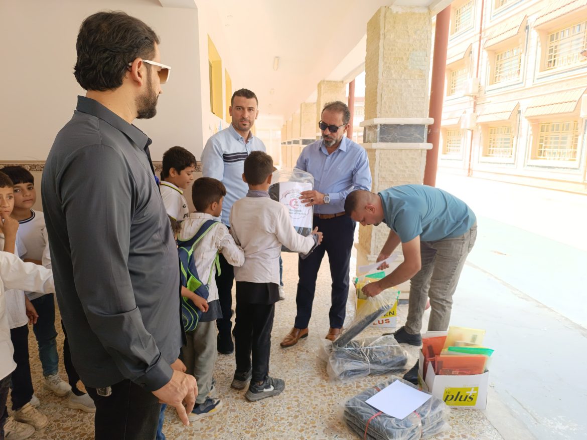 كلية التمريض تطلق مبادرة (مدرستي)  لدعم التلاميذ الأيتام