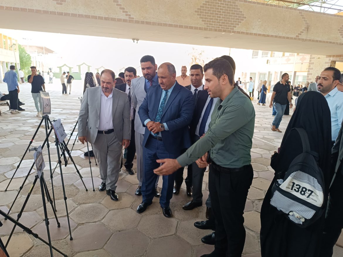 كلية  التمريض تشارك في مسابقة الفنون التشكيلية ( رسم، خط، زخرفة)