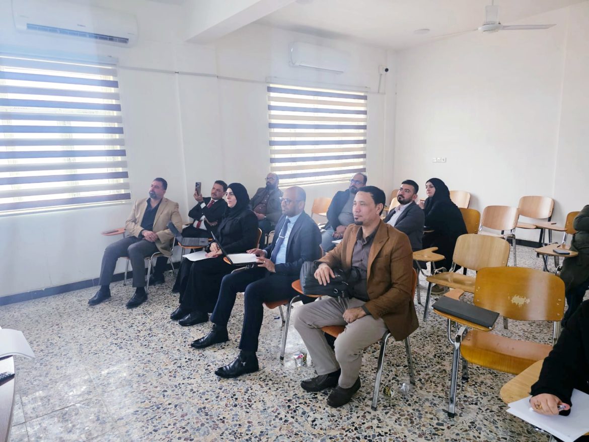 كلية التمريض في جامعة ميسان  تشارك في دورة العمل حول نظام إدارة معلومات الطالب (SIS)