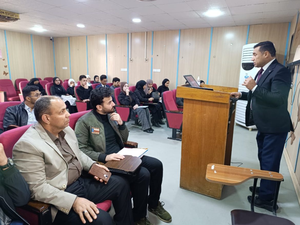 كلية التمريض جامعة ميسان تقيم دورة تثقيفية  بعنوان ( حقوق الإنسان وعي ومسؤولية مشتركة بين الجامعة والمجتمع )