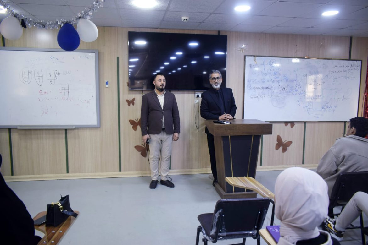 عميد كلية التمريض جامعة ميسان  يلتقي بطلبة المرحلة الاولى للعام الدراسي ٢٠٢٥ / ٢٠٢٦