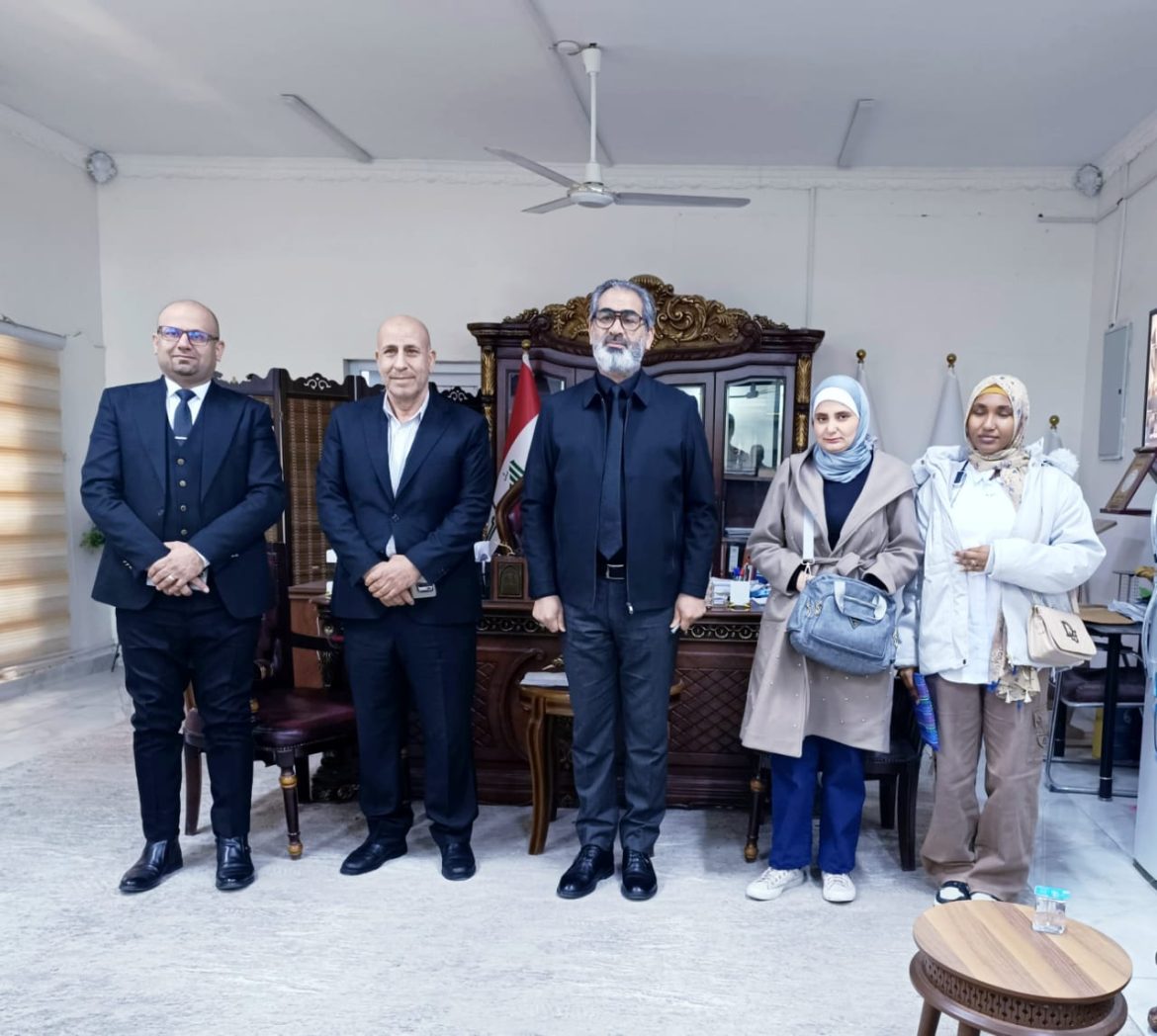 عمادة كلية التمريض جامعة ميسان  تستقبل عدد من طلبتها العرب