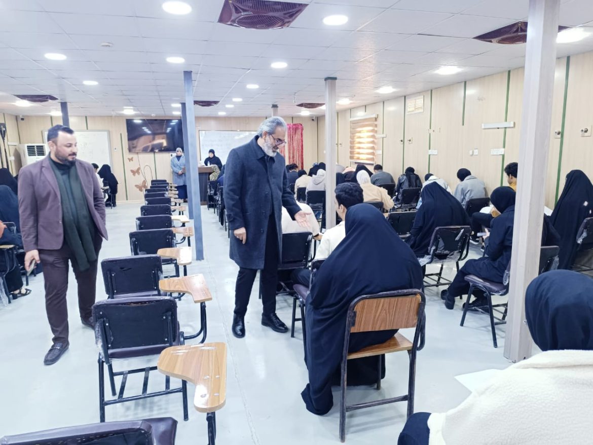 كلية التمريض جامعة ميسان تجري الامتحانات النهائية للفصل الدراسي الأول للعام الدراسي ٢٠٢٥ / ٢٠٢٦ وللدراستين الصباحية والمسائيه