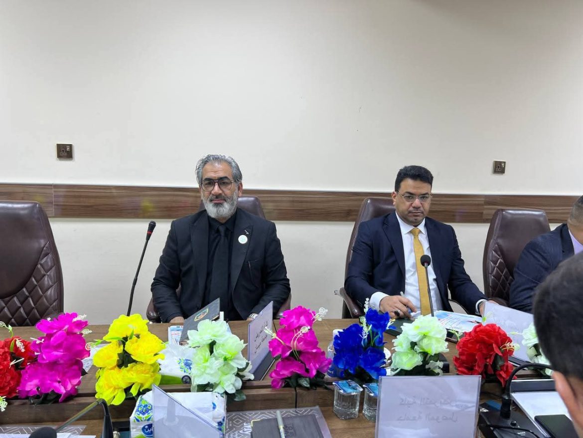 عميد كليه التمريض جامعة ميسان يشارك في الاجتماع الدوري للجنة عمداء كليات التمريض في العراق