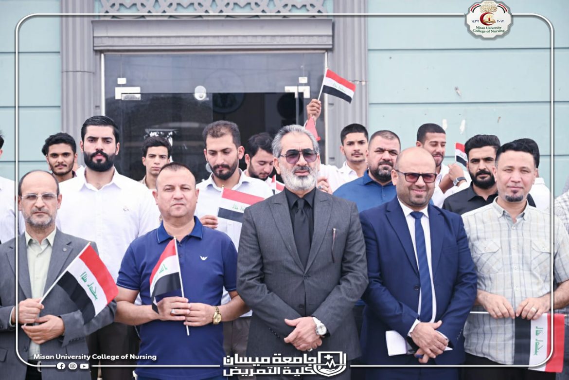 كلية التمريض جامعة ميسان تنظّم وقفة احتجاجية رفضا لمنع الحجاب عن الطالبات في أذربيجان
